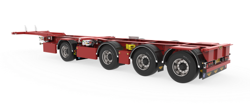 2CONnect (1+3) connectable containerchassis