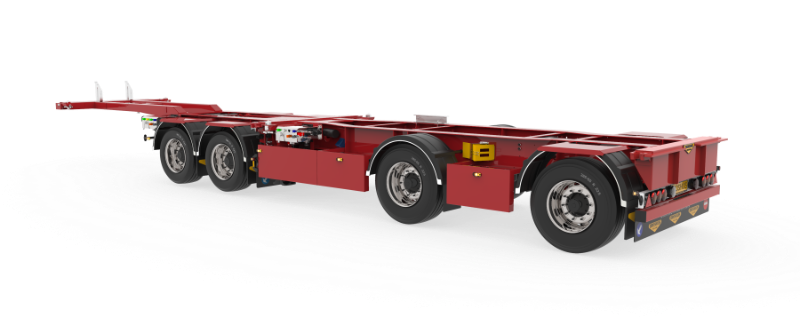 2CONnect (2+2) connectable containerchassis