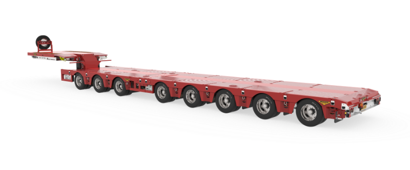 8 axle SL2 semi low loader (3+5)